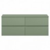 Urban 1200mm Wall Hung Four Drawer Worktop Vanity Units