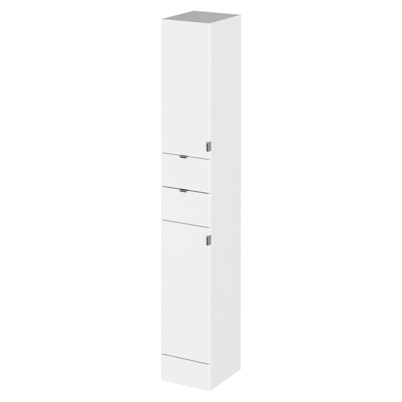 Fusion Fitted 300mm Full Depth Freestanding Wall Towel Unit