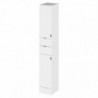 Fusion Fitted 300mm Full Depth Freestanding Wall Towel Unit