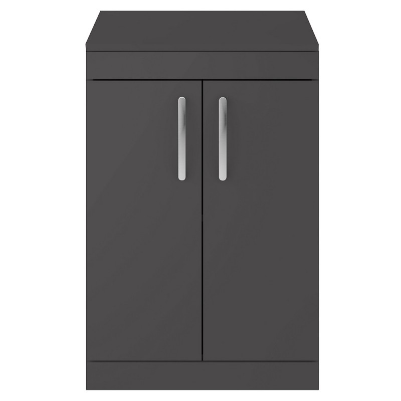 Athena 600mm Freestanding 2 Door Worktop Vanity Unit