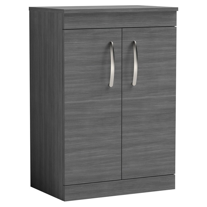 Athena 600mm Freestanding 2 Door Worktop Vanity Unit