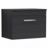 Athena 600mm Wall Hung Single Drawer Worktop Vanity Unit