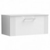 Deco 800mm Wall Hung Single Drawer Worktop Vanity Unit