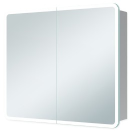 Phoenix 600mm (w) 2 Door LED Mirrored Cabinet