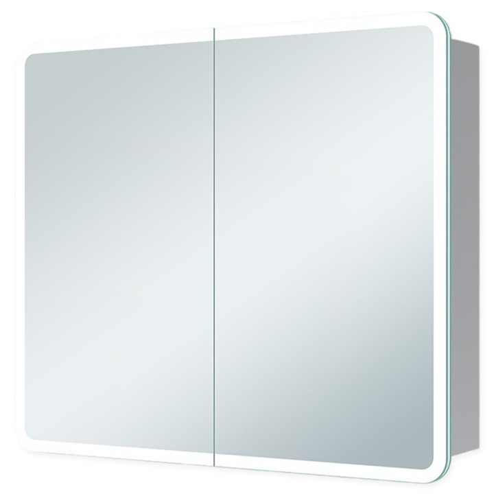Phoenix 600mm (w) 2 Door LED Mirrored Cabinet