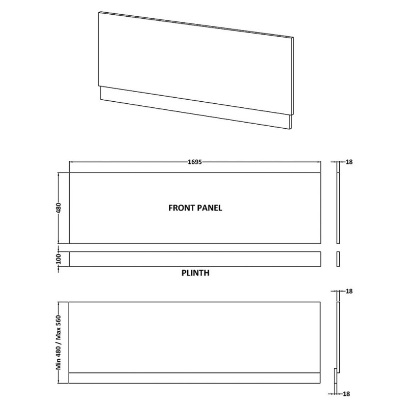 Arno Bath Panels