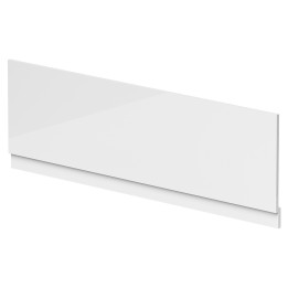 Nuie White Waterproof PVC Standard Front & End Bath Panels - 4 Sizes