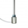 350mm (w) x 800mm (h) Electric "Brushed Stainless Steel" Towel Rail (Single Heat or Thermostatic Option)