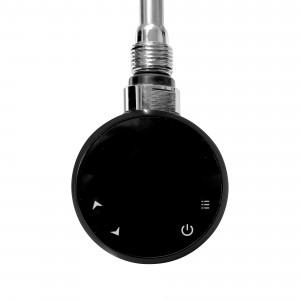 Athena Black WIFI Thermostatic Electric Heating Element (300W - 600W)