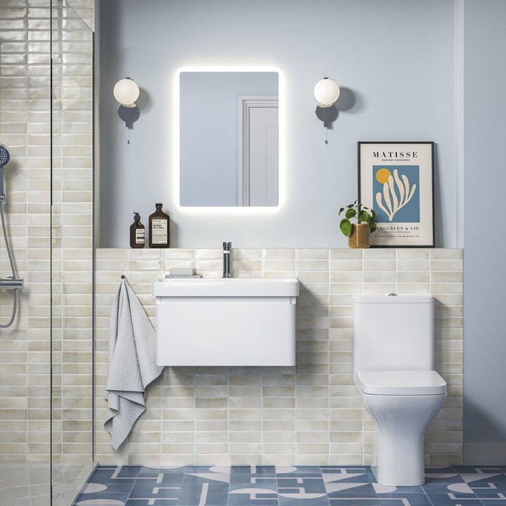 Ares 350 x 1200mm Wall Hung Bathroom Cabinets