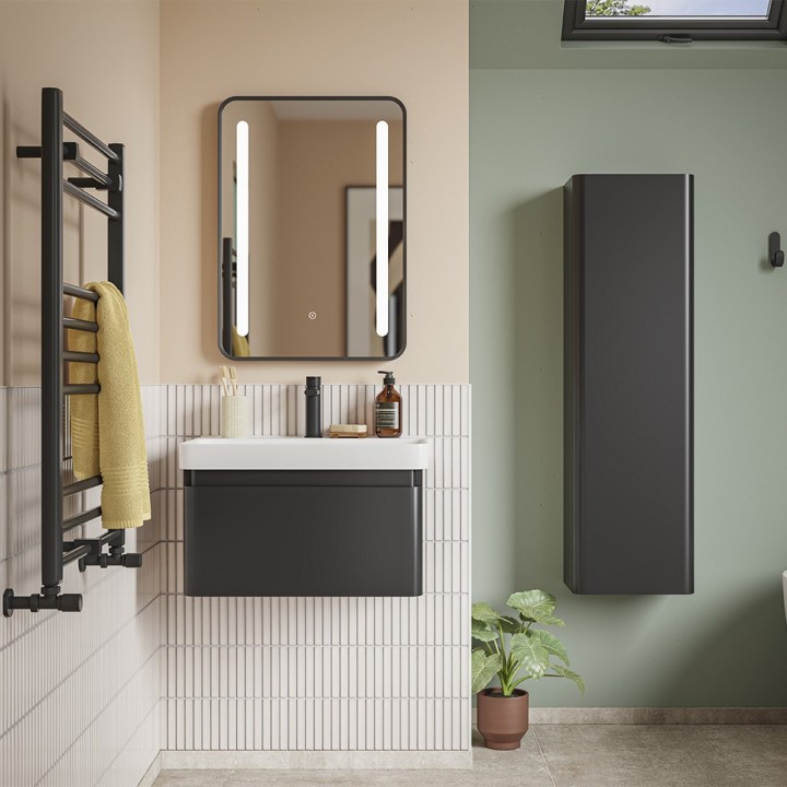 Ares 350 x 1200mm Wall Hung Bathroom Cabinets