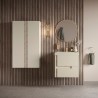 Hiroshi 815mm Wall Hung Double Drawer Vanity Units