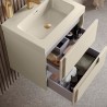 Hiroshi 815mm Wall Hung Double Drawer Vanity Units