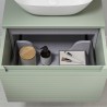 Kanto 615mm Wall Hung Single Drawer Vanity Units