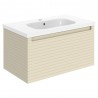 Kanto 815mm Wall Hung Single Drawer Vanity Units