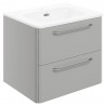 Osaka 610mm Wall Hung Double Drawer Vanity Units