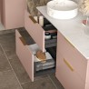 Yamagata 610mm Wall Hung Double Drawer Vanity Units