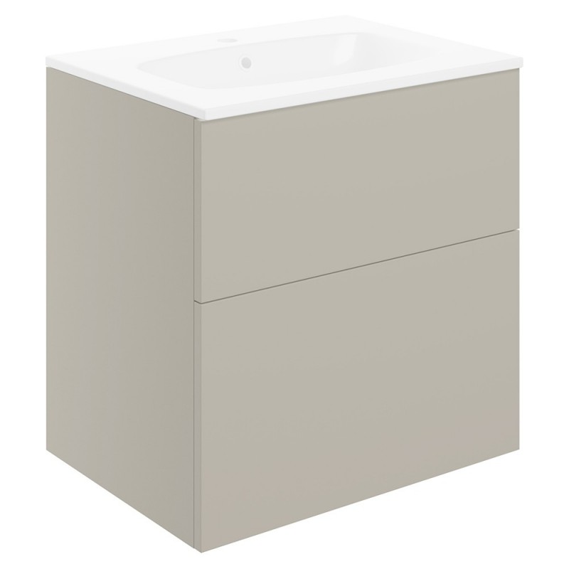 Yamagata 610mm Wall Hung Double Drawer Vanity Units