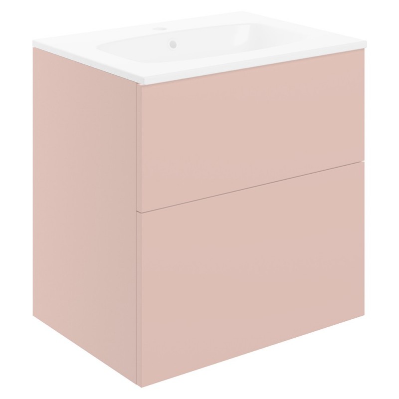 Yamagata 610mm Wall Hung Double Drawer Vanity Units