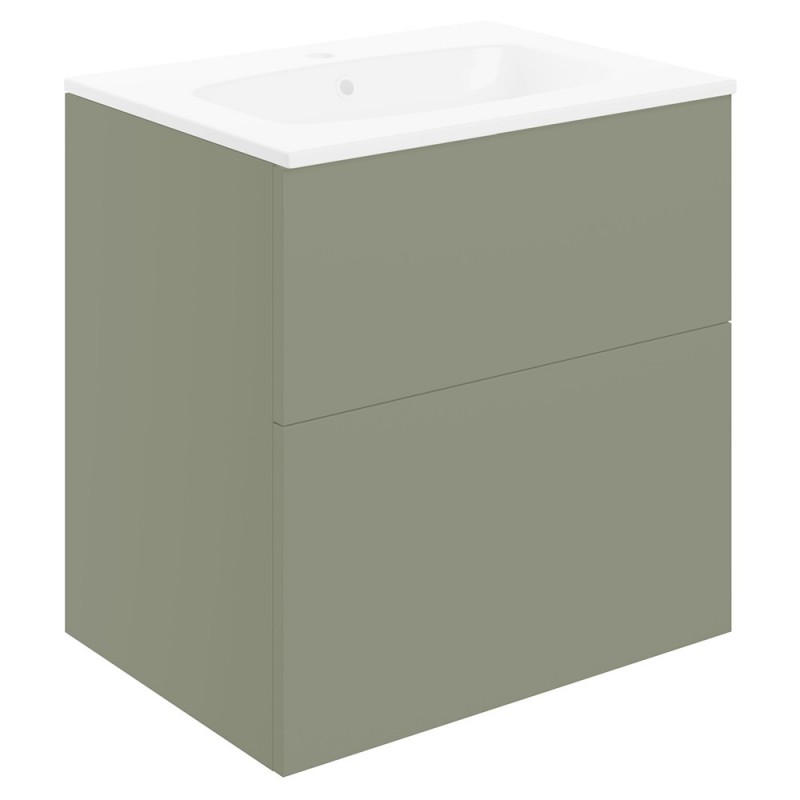 Yamagata 610mm Wall Hung Double Drawer Vanity Units