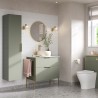 Yamagata 610mm Wall Hung Double Drawer Vanity Units