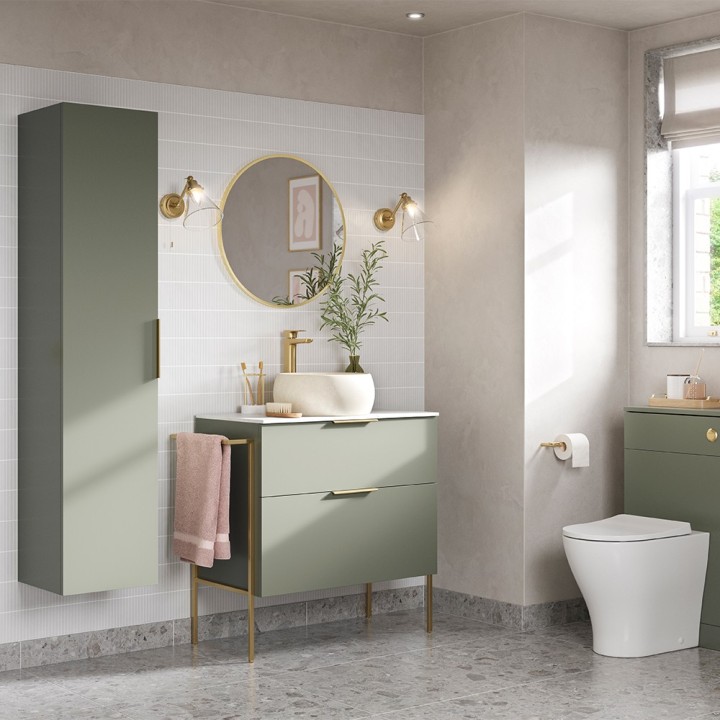 Yamagata 615mm Freestanding Cupboard Vanity Units