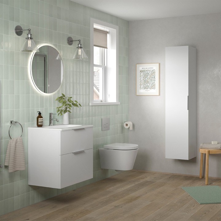 Yamagata 500mm Back-To-Wall WC Units