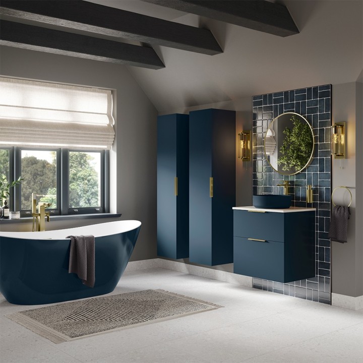 Yamagata 350mm x 1600mm Wall Hung Bathroom Cabinets