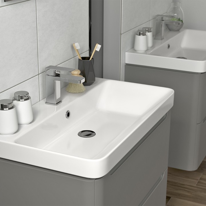 Kyoto 350mm x 1200mm Wall Hung Bathroom Cabinets