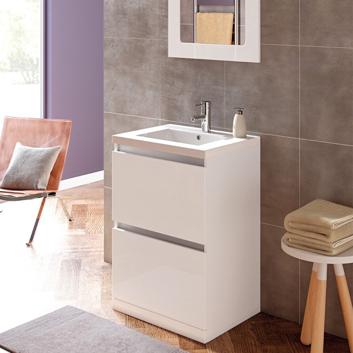 Nagano 300mm x 1500mm Wall Hung Bathroom Cabinets