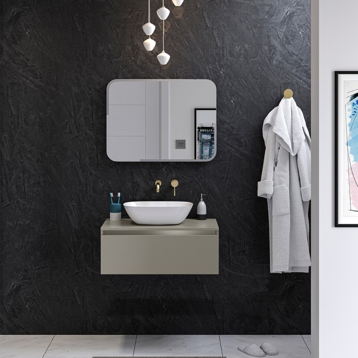 Nagano 300mm x 1500mm Wall Hung Bathroom Cabinets
