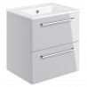 Naha 510mm Wall Hung Double Drawer Vanity Units