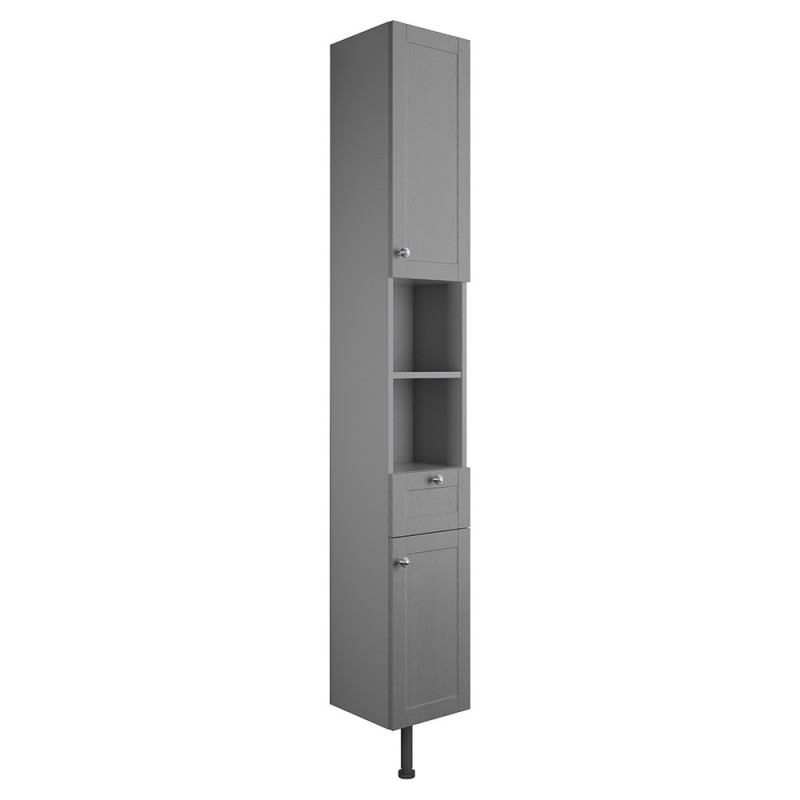 Kobe 300mm 2 Door & Shelves Tall Cupboard Unit