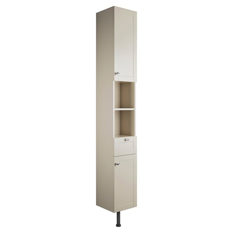 Kobe 300mm 2 Door & Shelves Tall Cupboard Unit