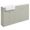 Kobe 1542mm (W) x 900mm (H) x 421mm (D) Basin WC & 1 Door Unit Pack