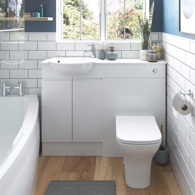 Nagoya 500mm Slimline WC Toilet Unit