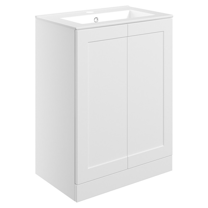 Kensworth 615mm Freestanding 2 Door Basin & Vanity Unit