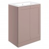 Kensworth 615mm Freestanding 2 Door Basin & Vanity Unit