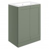 Kensworth 615mm Freestanding 2 Door Basin & Vanity Unit