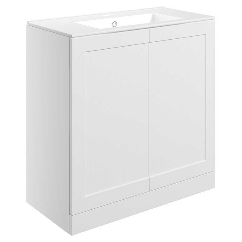 Kensworth 815mm Freestanding 2 Door Basin & Vanity Unit