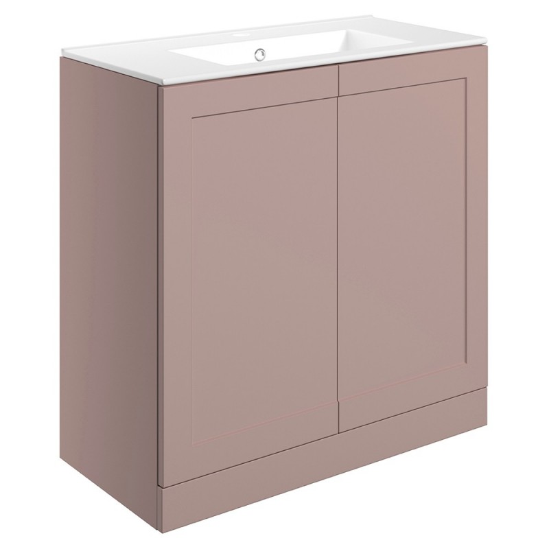 Kensworth 815mm Freestanding 2 Door Basin & Vanity Unit