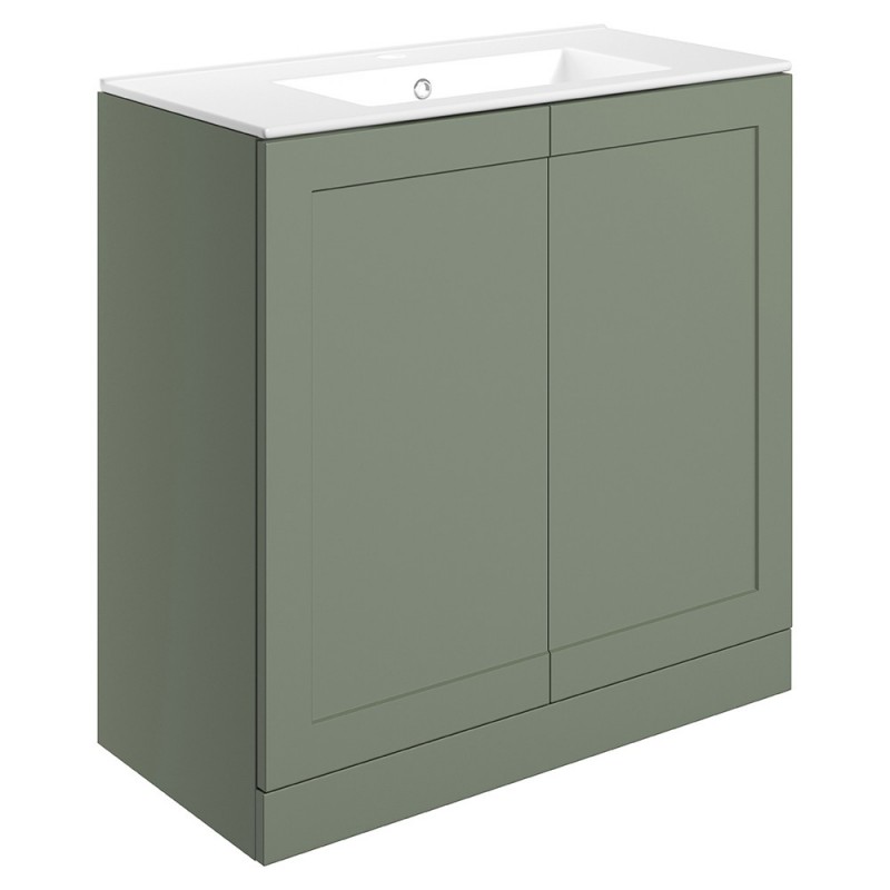 Kensworth 815mm Freestanding 2 Door Basin & Vanity Unit