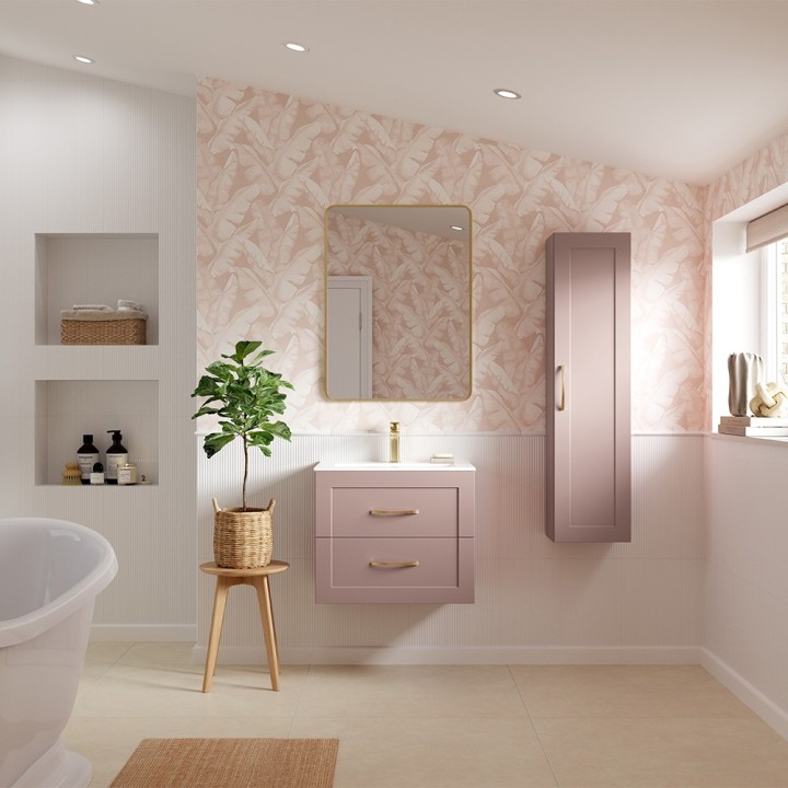 Kensworth 350mm x 1200mm Wall Hung Bathroom Cabinet