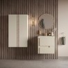 Hiroshi 615mm Wall Hung Double Drawer Vanity Units