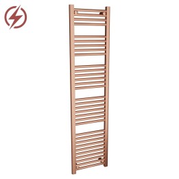 400mm (w)  x 1600mm (h) Electric "Brushed Copper" Towel Rail