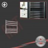 500mm (w) x 430mm (h) Electric Stainless Steel Towel Rail (Single Heat or Thermostatic Option)