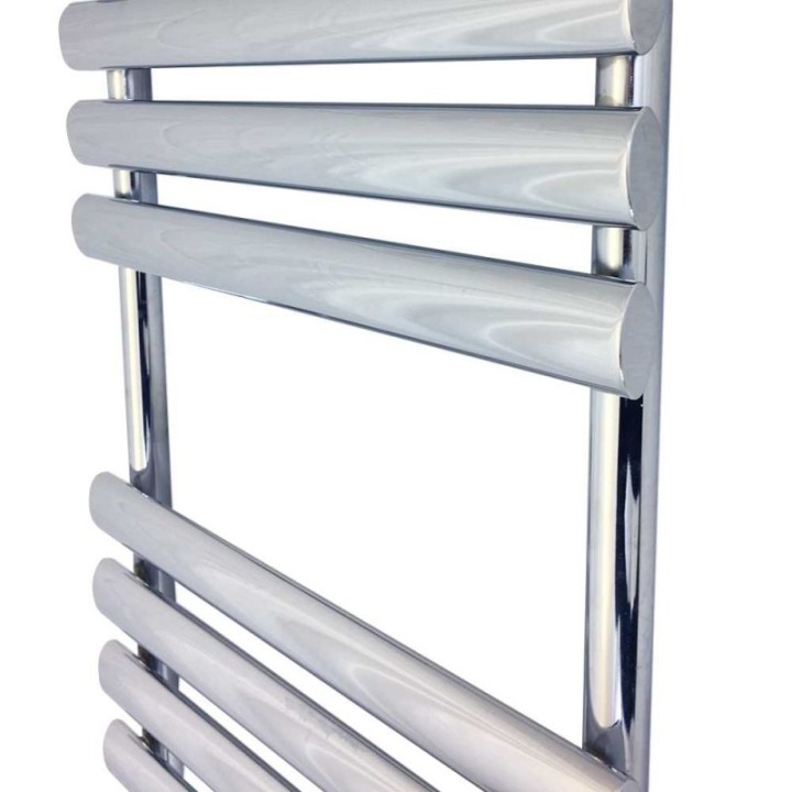 500mm  x 930mm  Electric Brecon Chrome Designer Towel Rail