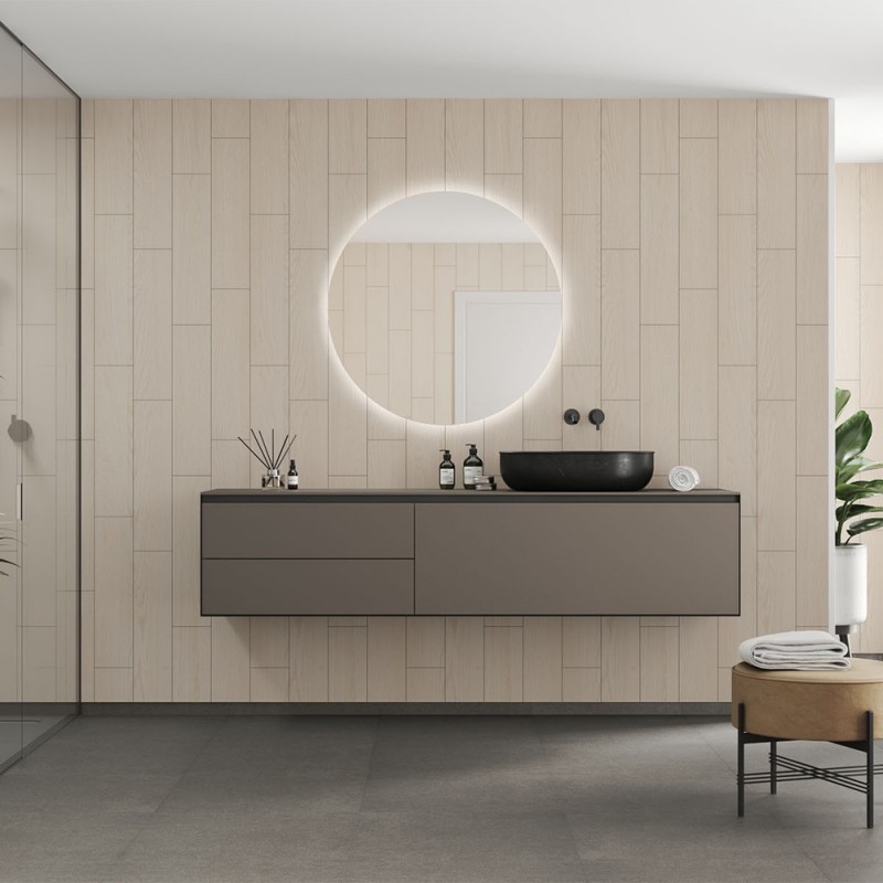 Light Wood Scandinavian Tile Effect - Fibo