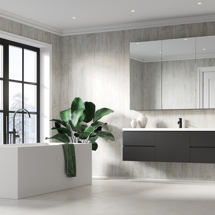 Shabby Chic Scandinavian Tile Effect - Fibo