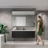 Grey Stone Industrial Tile Effect - Fibo